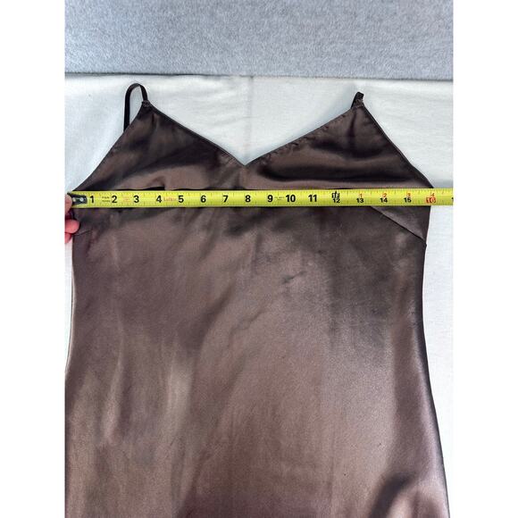 Victorias Secret Women XS/S Taupe Midi Slip & Robe Sexy Lingerie Classic Comfort - Picture 6 of 14